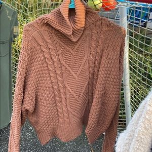 Brown sweater